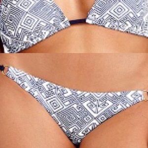 Navy & White Vitamin A Bottoms ONLY